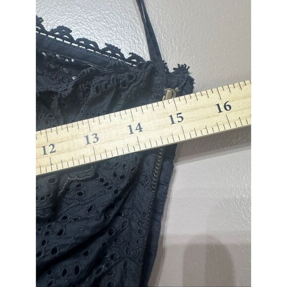 NWOT ULLA JOHNSON Julianna Asymmetric Lace Floral Eyelet Blouse Women's 2US - Picture 8 of 11